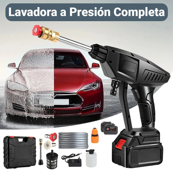 Lavadora a Presión Portátil Combo Completo + Maleta - HidroJet